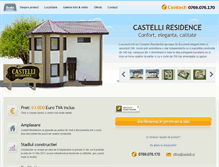 Tablet Screenshot of castelli.ro
