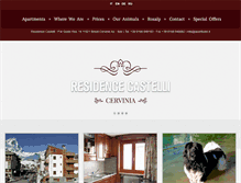 Tablet Screenshot of castelli.biz