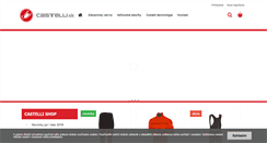Desktop Screenshot of castelli.sk